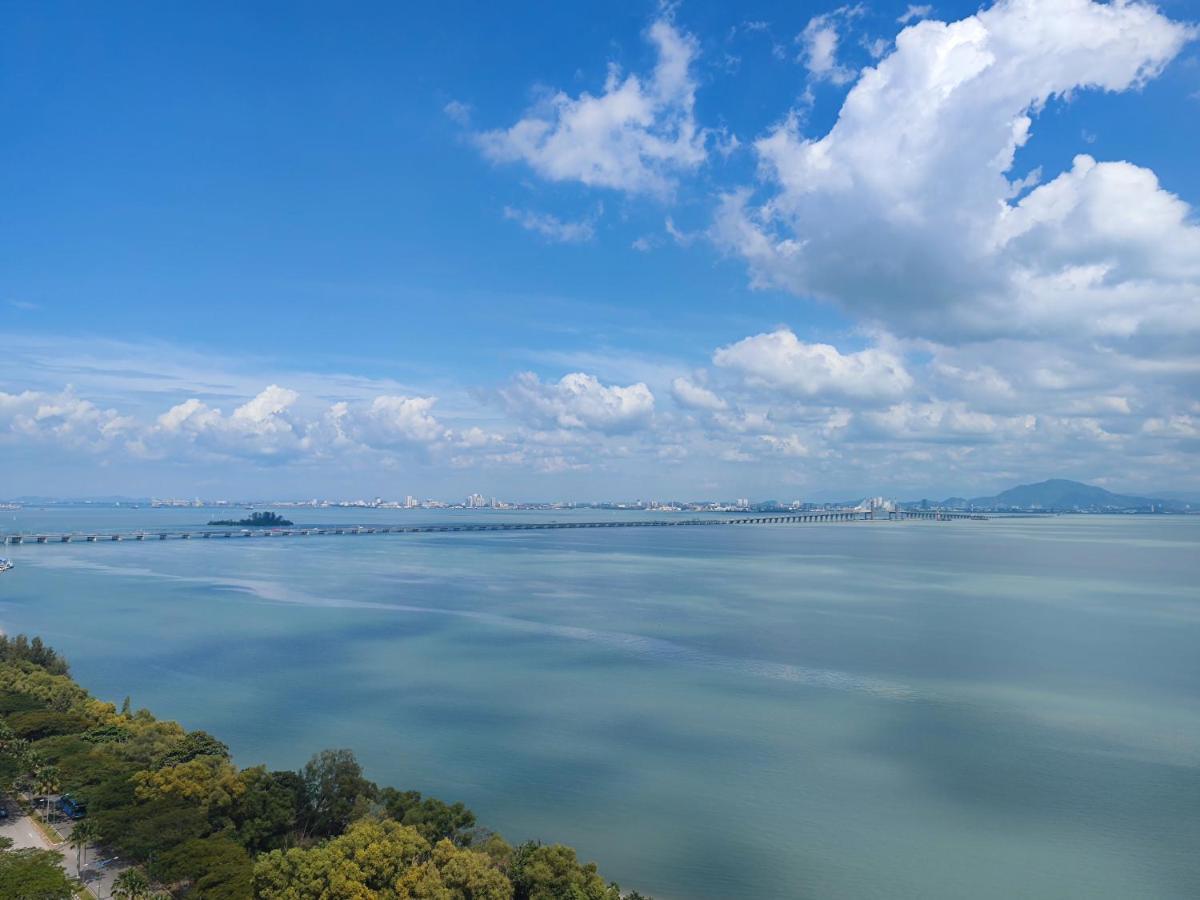 Infinite Seaview With Penang Bridge Suite With Sunrise Up To 11 Person Bayan Lepas Eksteriør bilde