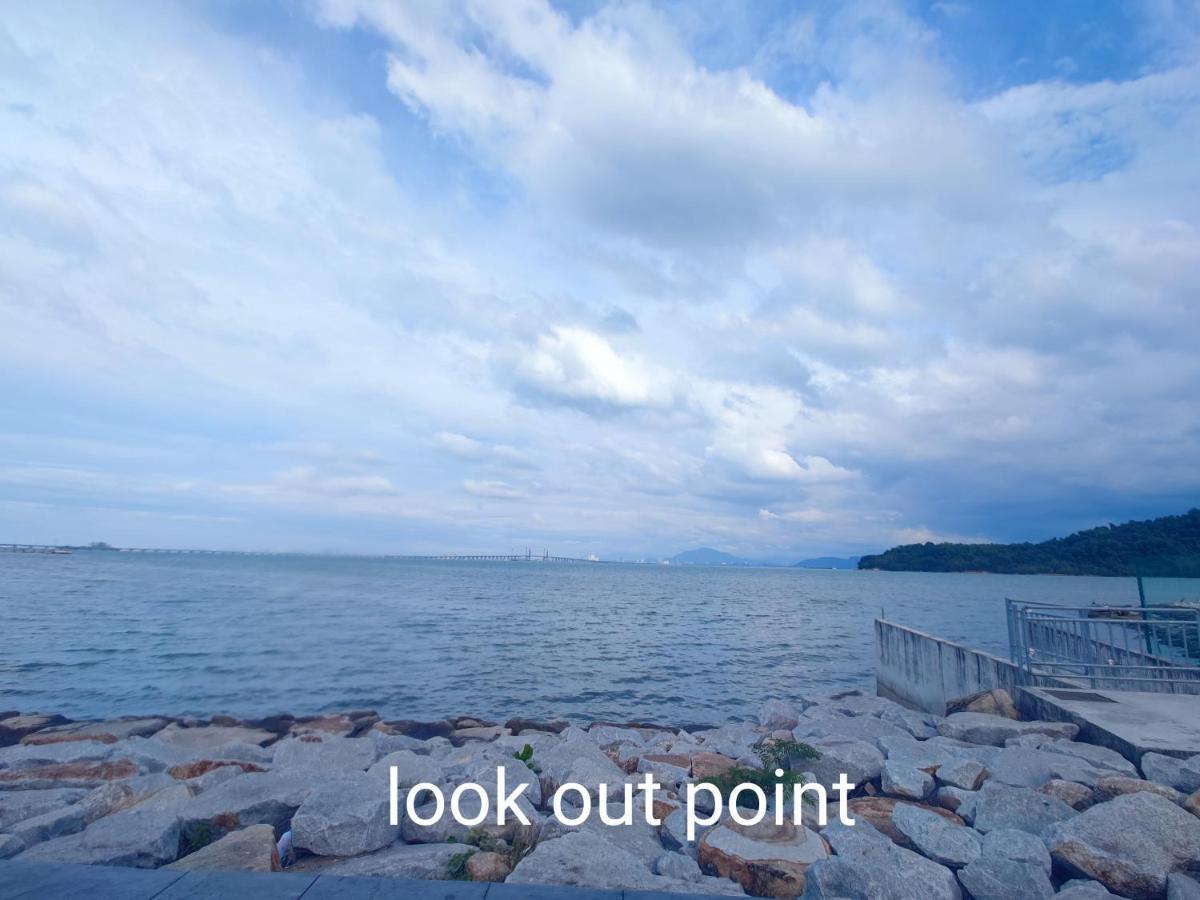 Infinite Seaview With Penang Bridge Suite With Sunrise Up To 11 Person Bayan Lepas Eksteriør bilde