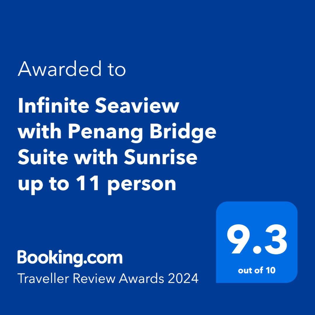 Infinite Seaview With Penang Bridge Suite With Sunrise Up To 11 Person Bayan Lepas Eksteriør bilde