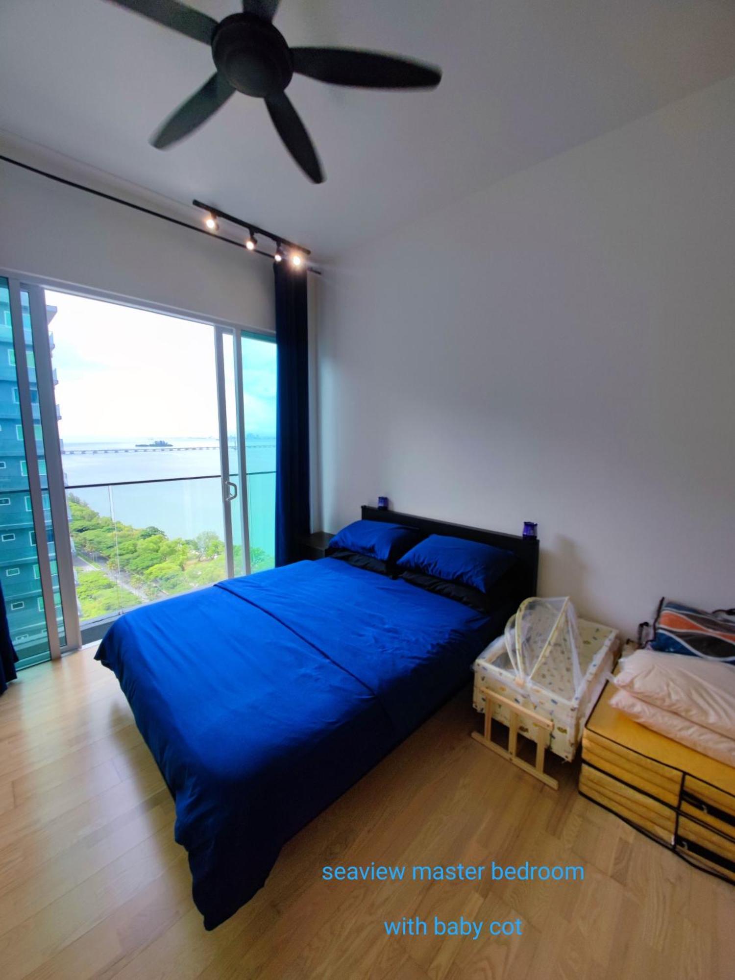 Infinite Seaview With Penang Bridge Suite With Sunrise Up To 11 Person Bayan Lepas Eksteriør bilde