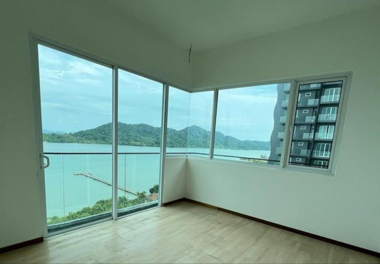 Infinite Seaview With Penang Bridge Suite With Sunrise Up To 11 Person Bayan Lepas Rom bilde