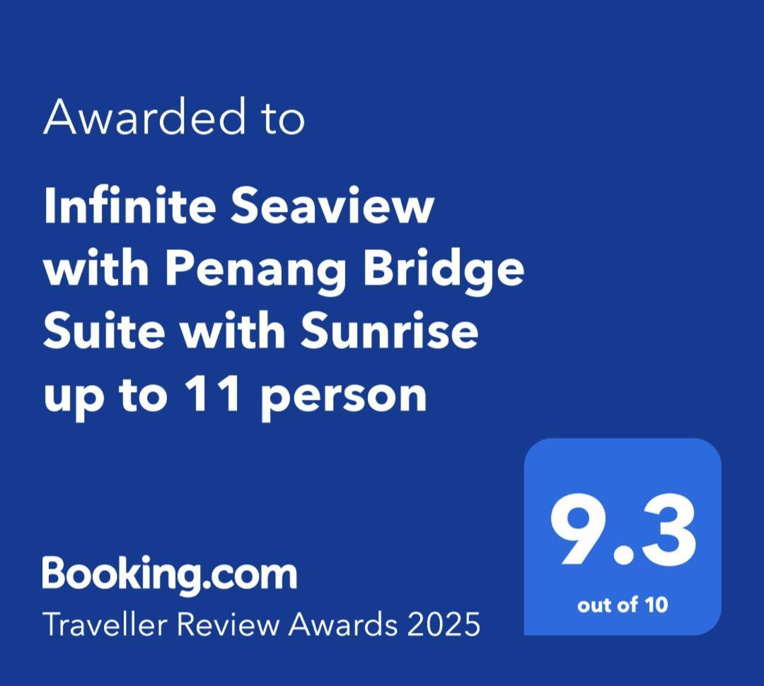 Infinite Seaview With Penang Bridge Suite With Sunrise Up To 11 Person Bayan Lepas Eksteriør bilde